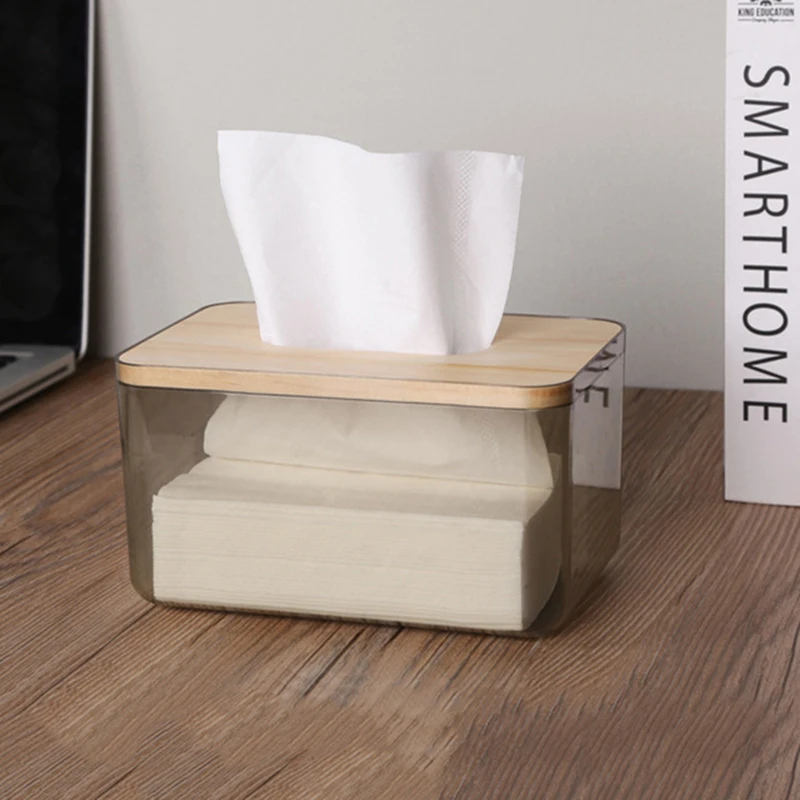 Nordic Simple Creative Paper Napkin Box Household Living Room Drawing Box Face Paper Restaurant Napkin Storage Box