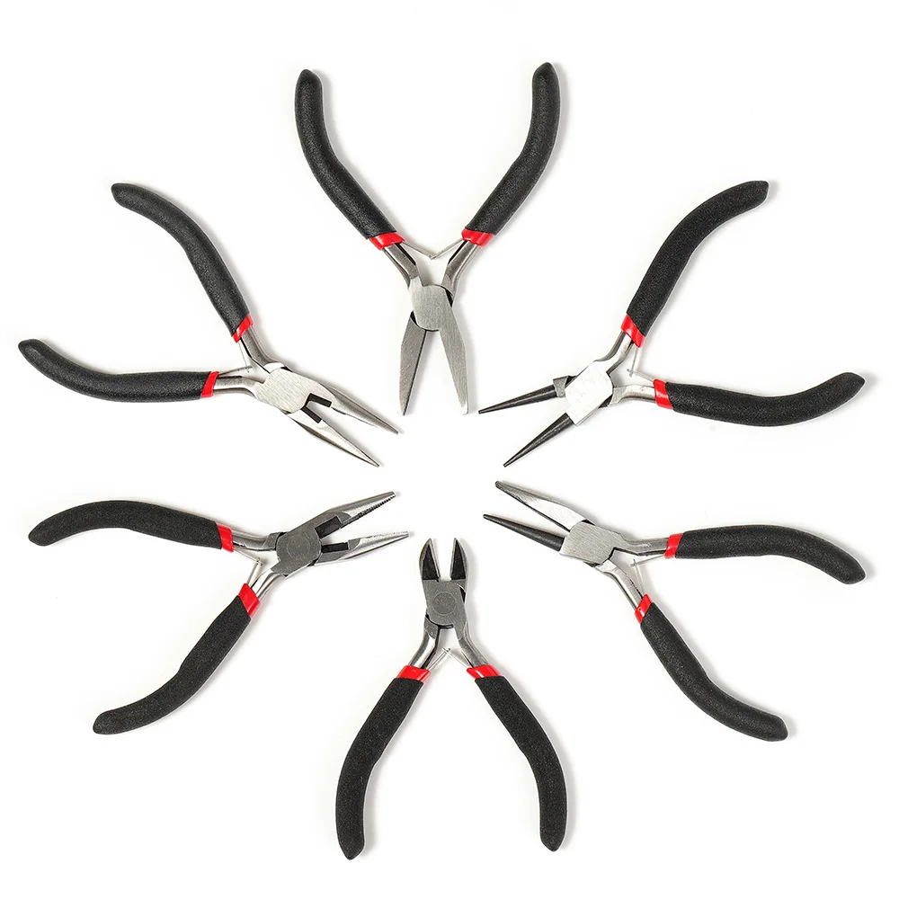 Curved Handle Long Nose Pliers For Cutting Clamping Stripping Multi-function Electrician Repair Hand Tools Multi Tools