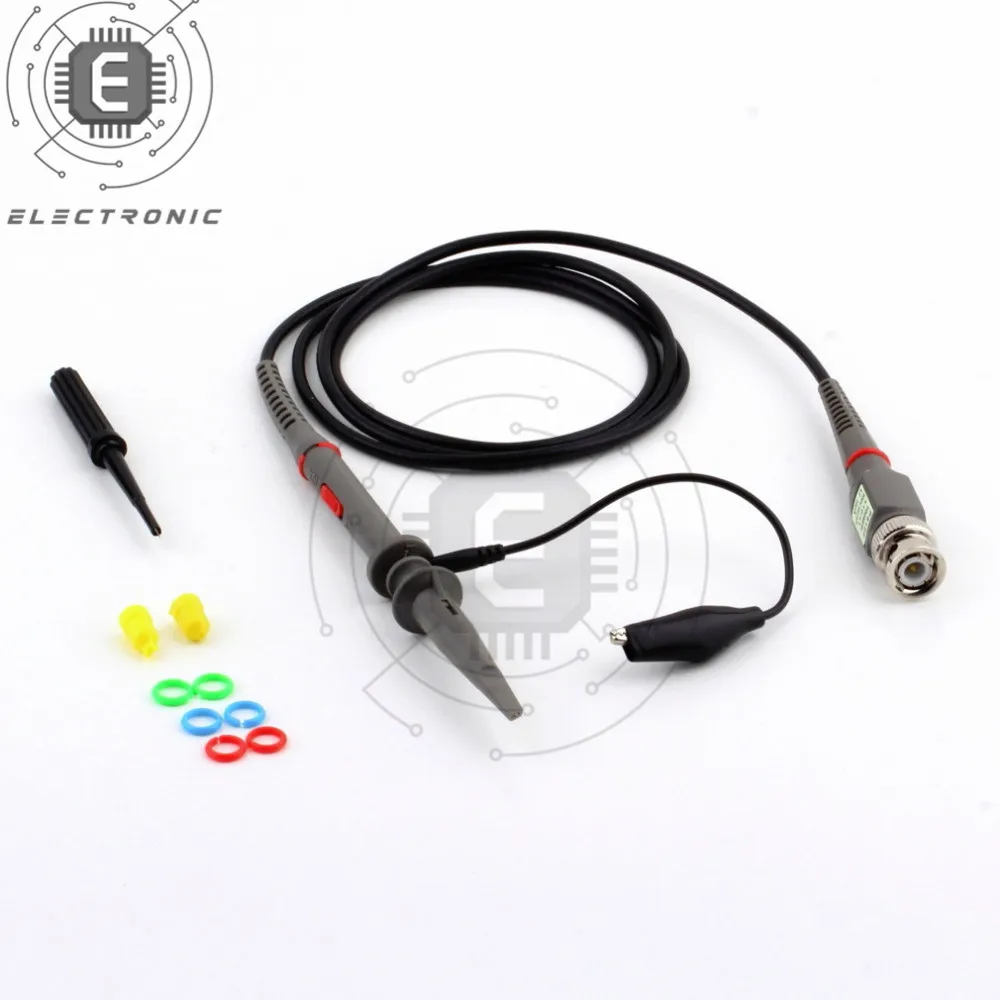 1PCS High Quality P6100 Oscilloscope Probe DC-100MHz Scope Clip Probe 100MHz