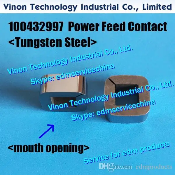 edm Power Supply C001 (mouth opening) 100432997 12x12x5mm for Robofil 100,200,400,CUT20,CUT30 100342166, 342.166, 432.997