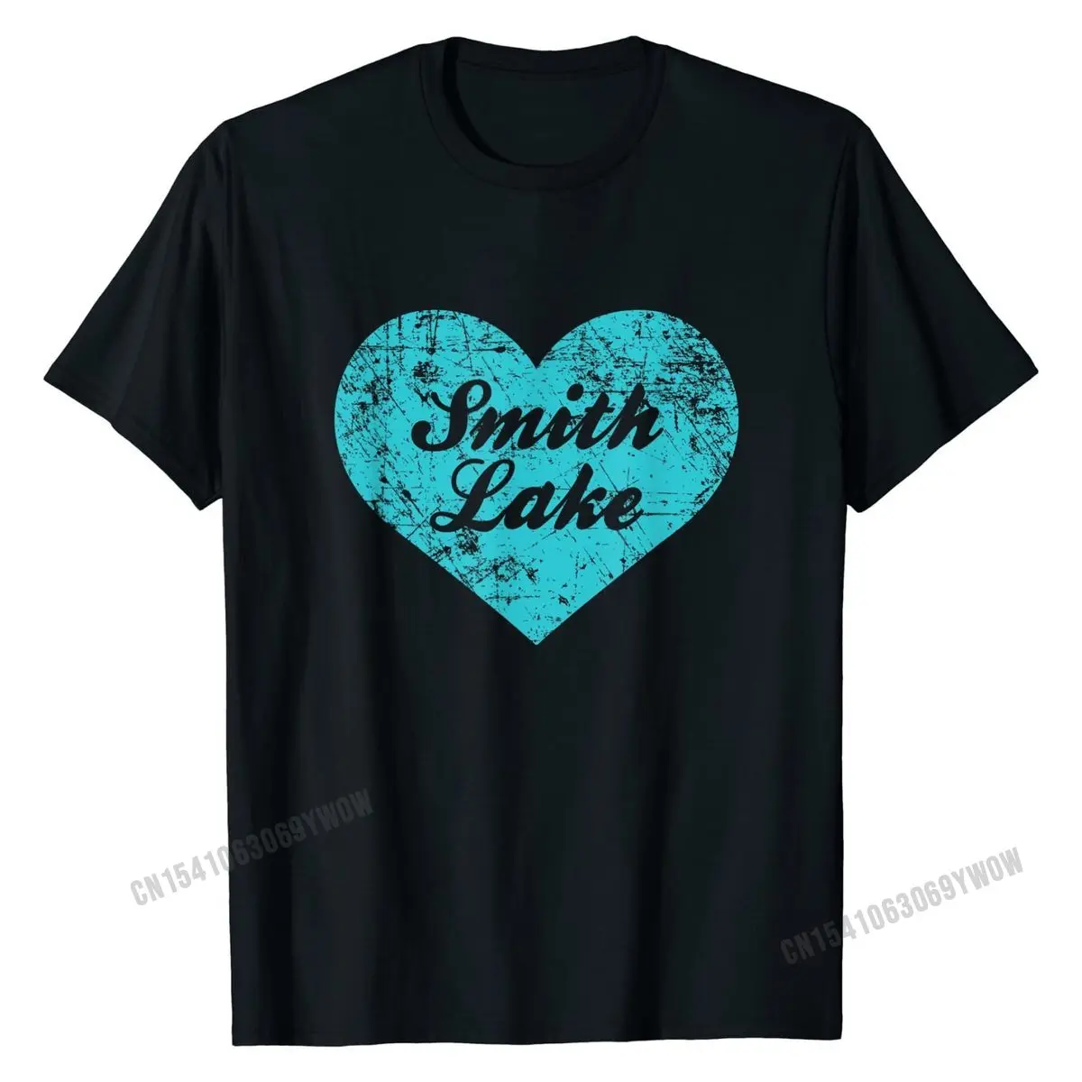 I Love Smith Lake Shirt, Alabama Camping Gift Men's Fitted 3D Printed T Shirt Cotton T Shirts Unique