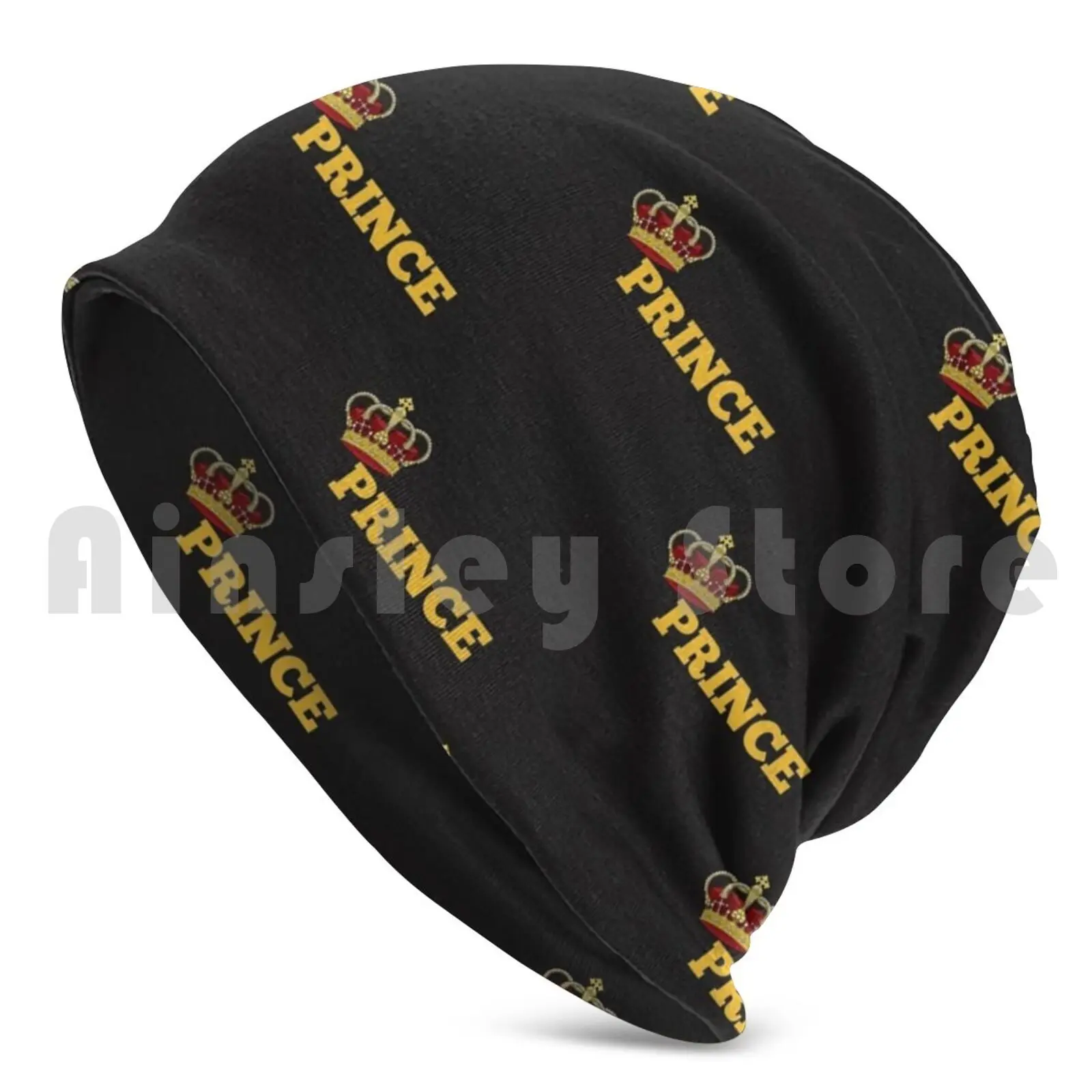 Royal Prince Beanie Hedging Cap DIY Print Cushion Prince King And Queen Queen Crown King Crown Couple Relationship Queen