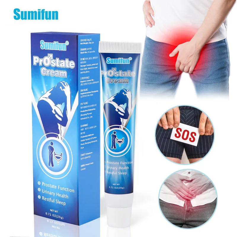 

1Box Sumifun Male Prostatic Treatment Ointment Prostatitis Urological Cream Body Health Care Chinese Herbal Medicine Plaster