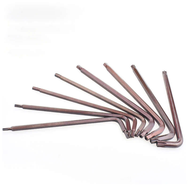 10 قطعة/الوحدة L نوع وجع حصة دراجة مفك مثقاب Y/Torx/5-Point/البنتاغون/عرافة على شكل بت أدوات TT45 Y4 Y5 Y6 Y8 M6 M8