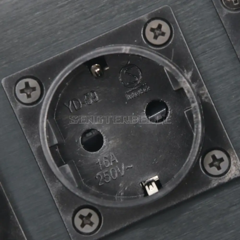 Tiêu Chuẩn Châu Âu Ổ Cắm Điện HiFi EU AC Ổ Cắm Điện Dải Cho Âm Thanh Thiết Bị