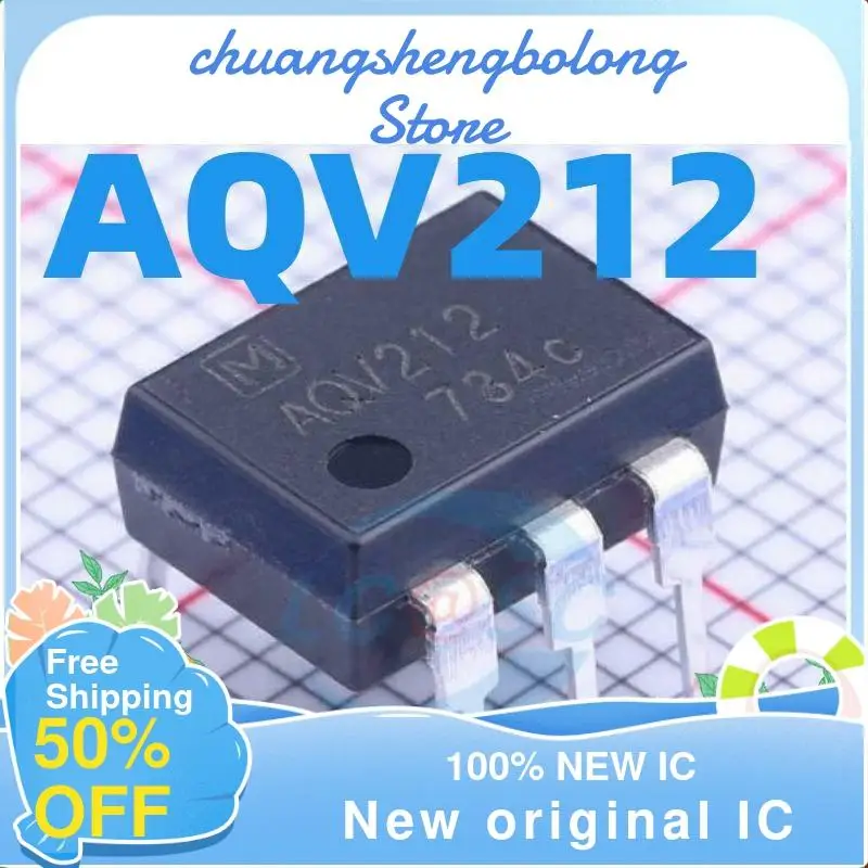 

20PCS AQV212 212 DIP-6 60V 600V New original IC