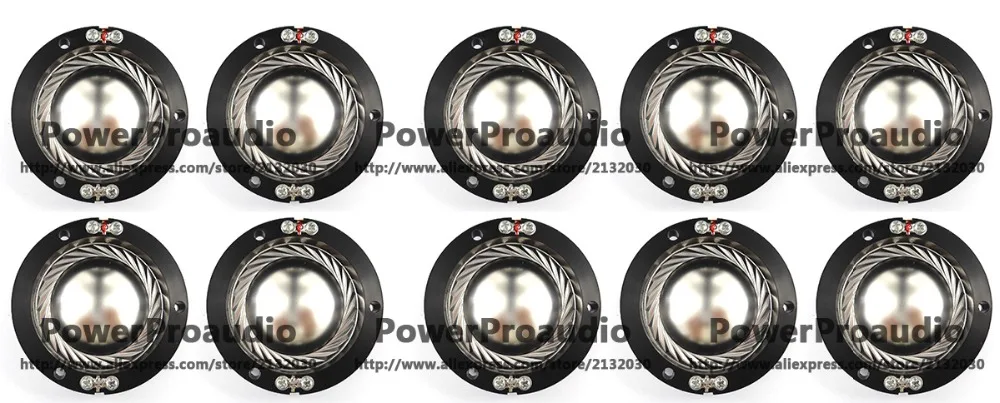 

10pcs Aluminium Dome Diaphragm for Altec Lansing Speaker 604 802 804 16 Ohm Horn Driver