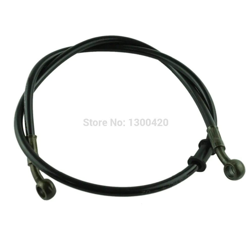 500mm-1000mm Motorcycle Brake Hose Braided Steel Oil Hose Line Pipe for ATV Dirt Pit Bike