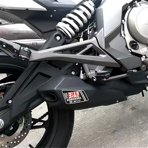 Motorcycle Exhaust Pipes Decal Sticker Aluminium 3D Heat-resistant Muffler Decals Sticker For Yoshimura Honda Yamaha Suzuki BMW - Image 6