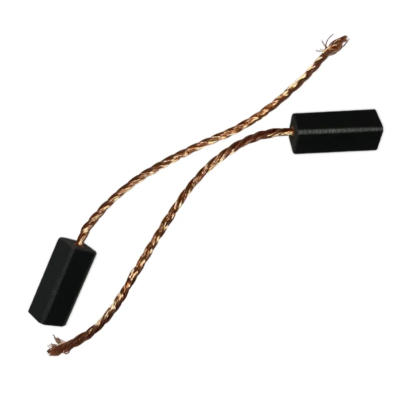 5*5*13mm 10Pcs spazzole di carbone fili generatore generico sostituzione spazzola motore elettrico contenente rame