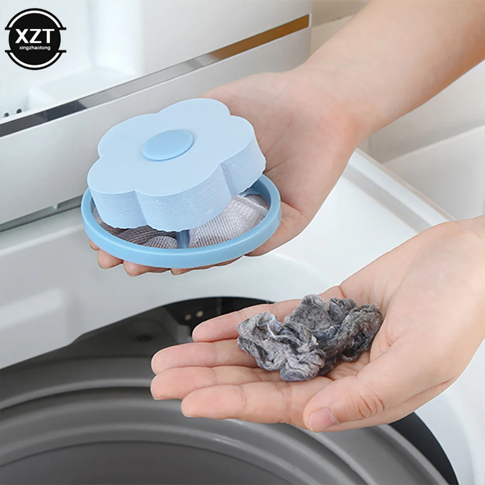 Laundry Balls Hair Removal Catcher Filter Mesh Pouch Cleaning Balls Bag Dirty Fiber Collector Washing Machine Filters Disc Tools