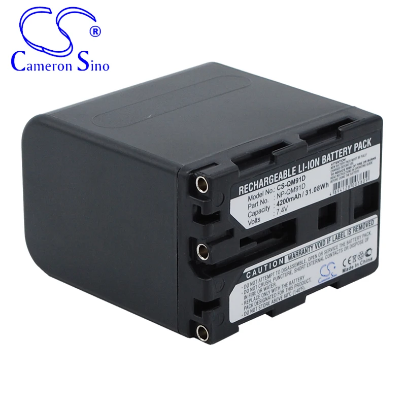 CameronsinoソニーDCR-DVD101 DCR-TRV730 CCD-TRV208 DCR-PC103 DCR-TRV20Eは、ソニーNP-QM91Dデジタルカメラ電池