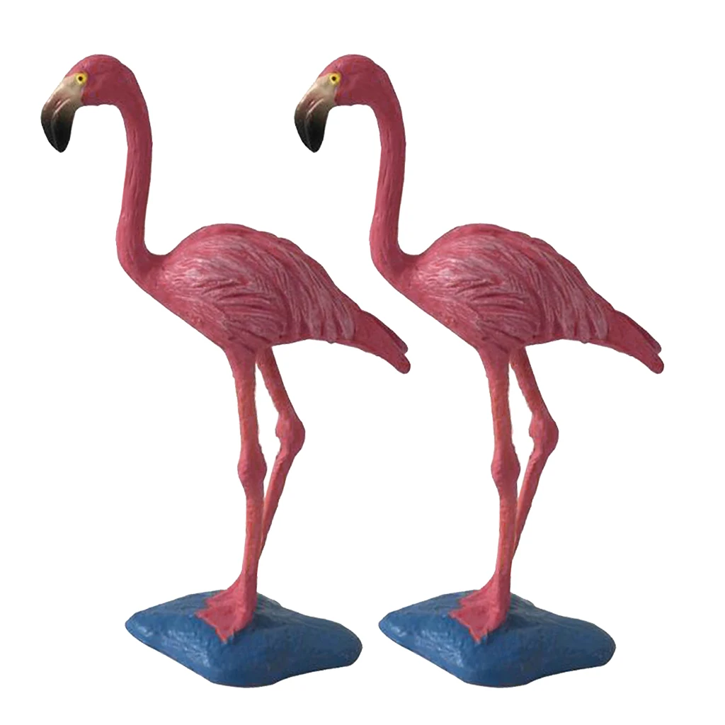 2 sztuk Flamingo stoczni ozdoba, Flamingo trawnik ozdoby, Flamingo Garden dekoracja obejścia