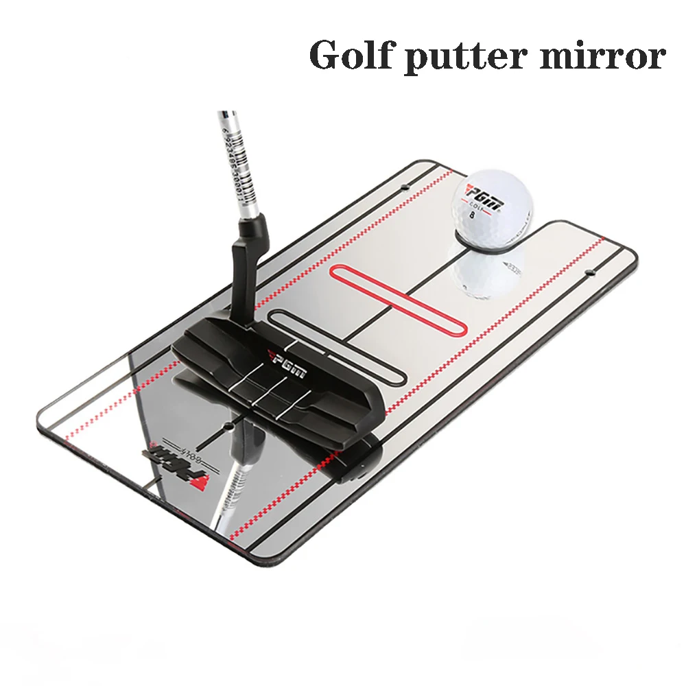 1 Pcs PGM Golf Putting Mirror Training Aid Golf Putter Trainer Straight Practice Eye Line Golf Accessories