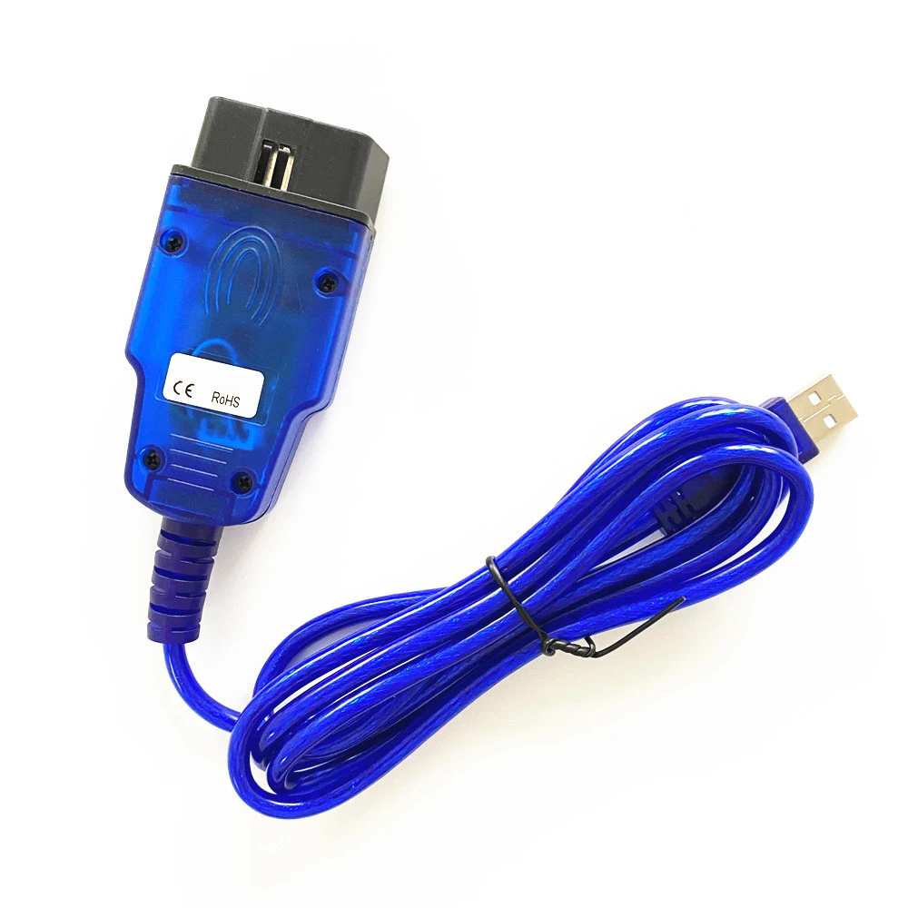 For Opel Tech2 USB Diagnostic Cable With FTDI FT232 Chip OBD2 Auto Connectors for OPEL Tech 2 USB Interface Scanner Tool