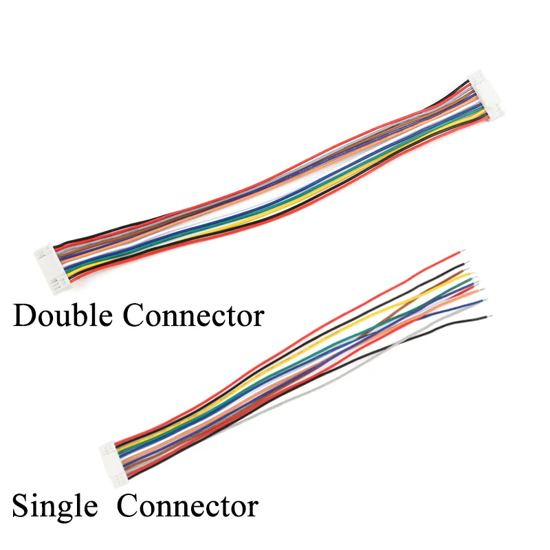 5Pcs Wire Cable Connector JST GH 1.25 2P/3P/4P/5P/6 Pin Micro Male Connector Jack Plug Connectors 15CM Wires 28AWG