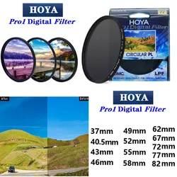 HOYA CPL Pro1 Digital CPL CIRCULAR Polarizer Protective Lens Filter 37_40.5_43_46_49_52_55_58_62_67_72_77_82mm for SLR Camera