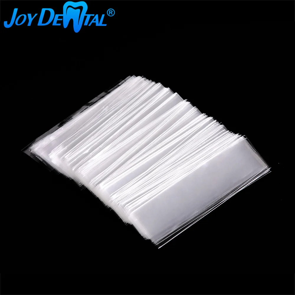 200 Pcs/Box Dental Disposable Light Guide Rod Protective Film Sheath Sleeve Cover 18*67MM Plastic For Curing Light Stick