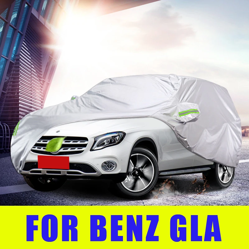 

Waterproof Full Car Covers Outdoor Sunshade Dustproof Snow For Benz GLA Class W156 180 200 220 250 260 45 Accessories