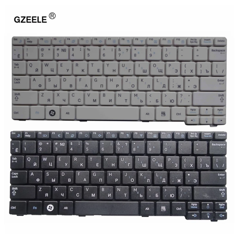 

GZEELE NEW russian keyboard for Samsung N150 plus N143 N145 N148 N158 NB30 NB20 N102 N102S N100S Laptop black/white RU layout