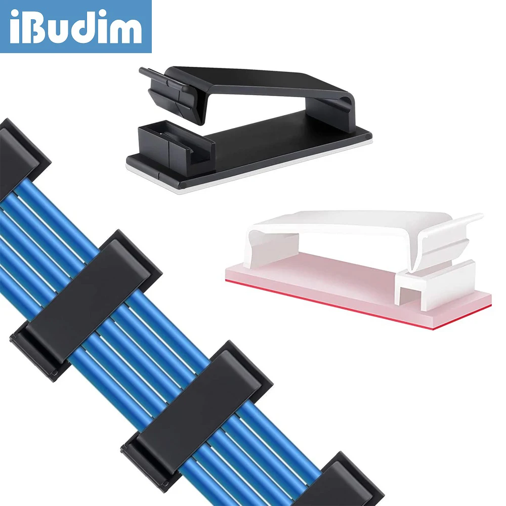 

10pcs USB Cable Organizer Wire Winder Clips Cable Management Holder for Mouse Keyboard Earphone Phone Charging Data Line Winder