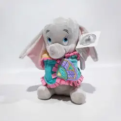 Sitting 25cm 9.8'' BABY Dumbo Elephant Plush Toys Stuffed Animals Good Soft Doll for Children gift
