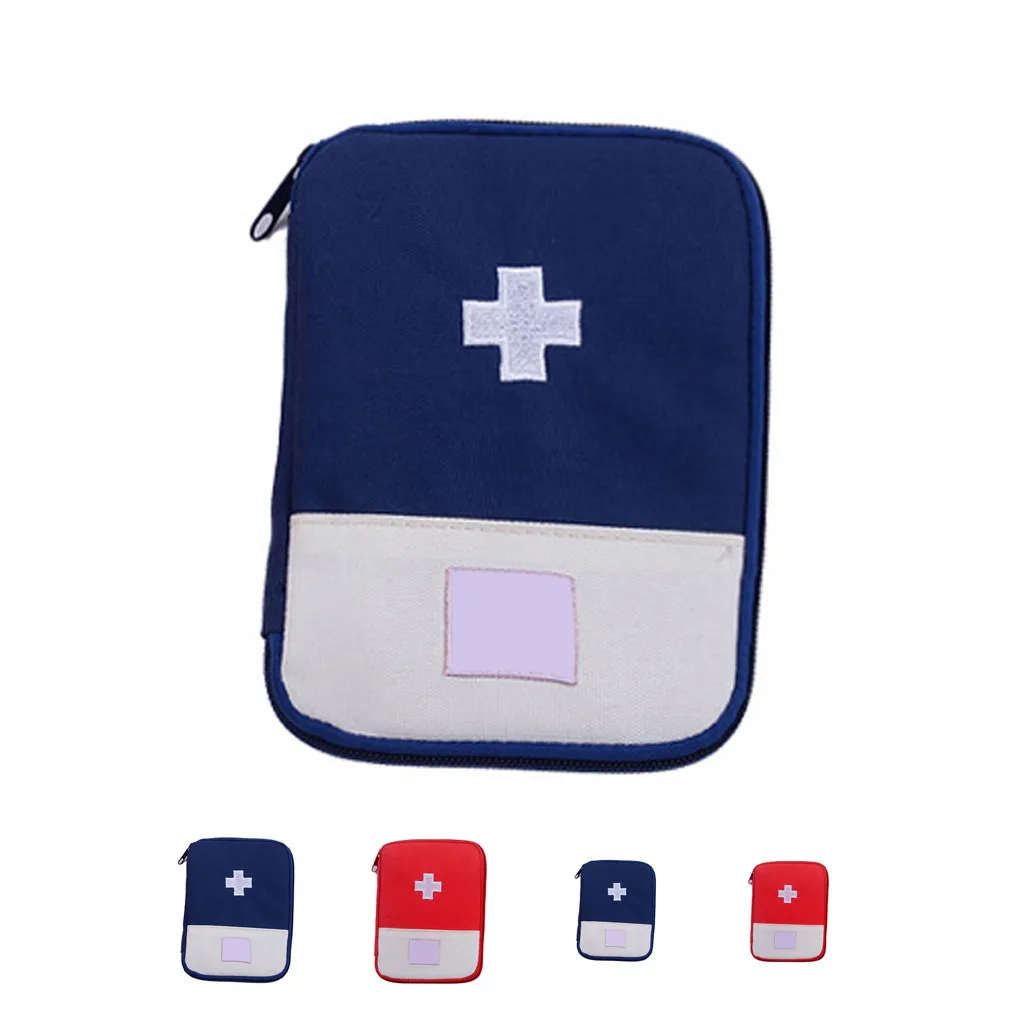 Mini Portable Medicine Bag First Aid Kit Medical Emergency Kits Organizer Outdoor Household Medicine Pill Storage Bag