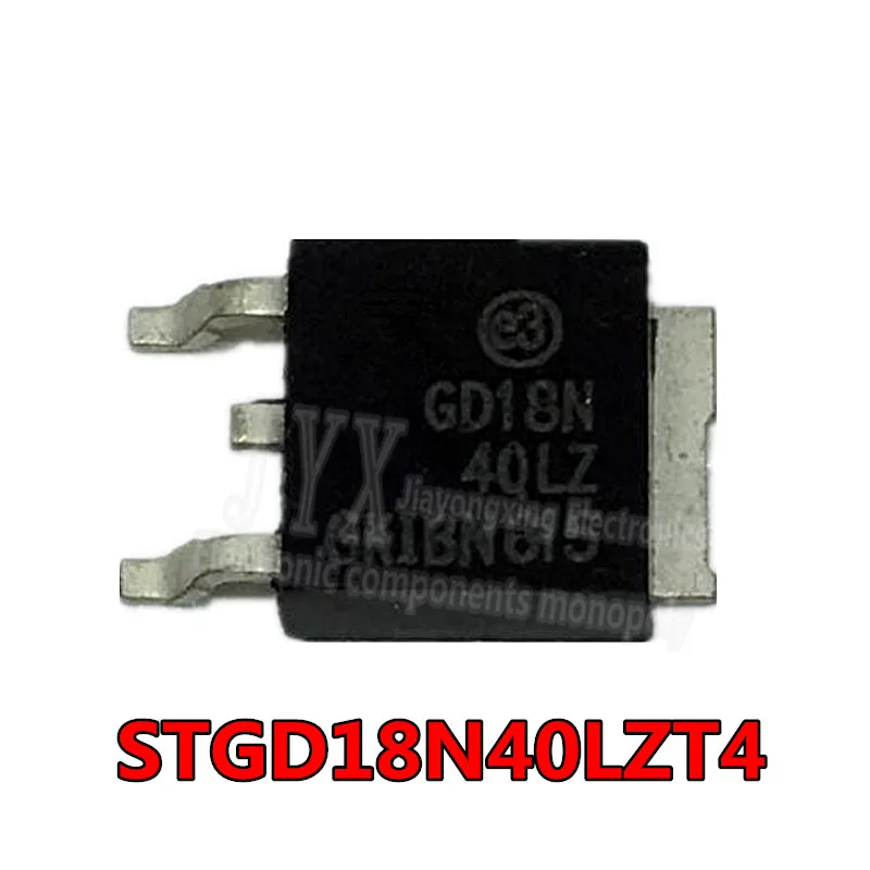 10pcs STGD18N40LZT4  GD18N40LZ TO252 STGD18N40LZ TO-252 GD18N 40LZ