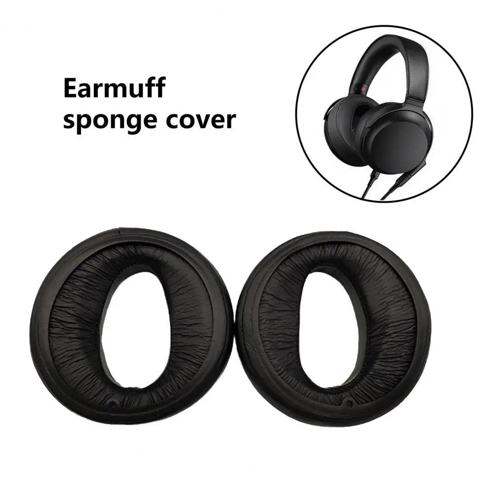 1 Pair Ear Covers Noise Cancelling Soft Memory Foam Headphone Replacement Ear Pads for Sony MDR-Z7 Z7M2