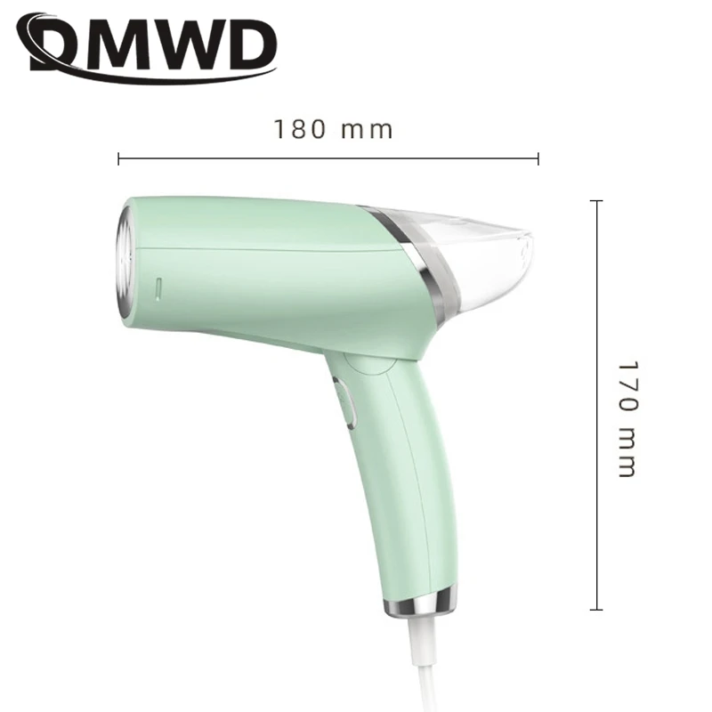 DMWD 110/220V Portable Garment Ironing Machine Electric Hanging Iron Folding Steam Iron Fast Heating Handheld/Flat ironing 2in1