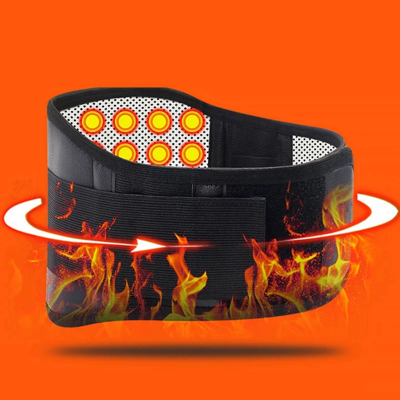 Adjustable Waist Tourmaline Self heating Magnetic Therapy Back Waist Support Belt Lumbar Brace Massage Band Health Care