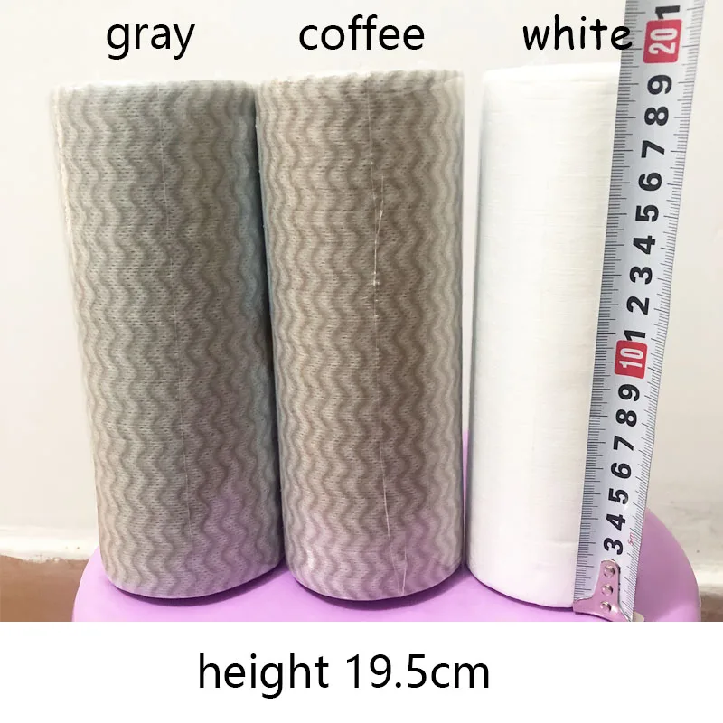 1/2 Roll  Eco-Friendly Disposable Cleaning wash cloth Non Woven Duster Cloth Dish Cloth Break Point No Oil Rag kitchen