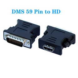 1Piece DMS-59 to HD Adapter 59 Pin to HD-compatible Male to Female  for Video Card