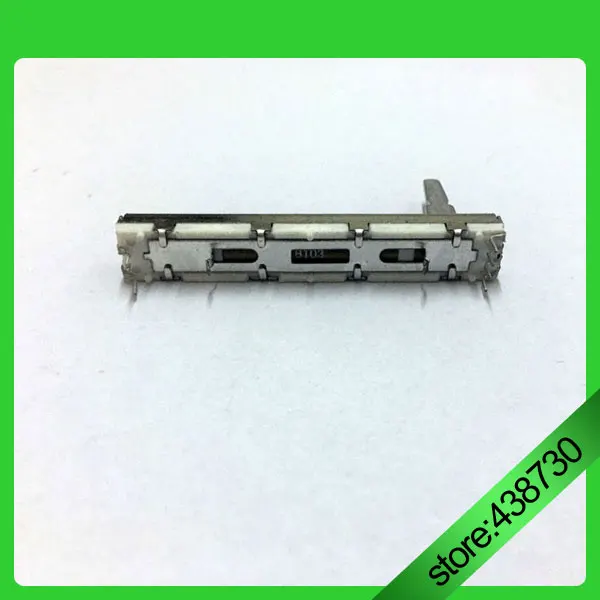 1 шт. DCV1010 для Φ 350 600 700 800 нажимной фейдер прямой скользящий потенциометр DJ микшер B10Kx2 двухканальный