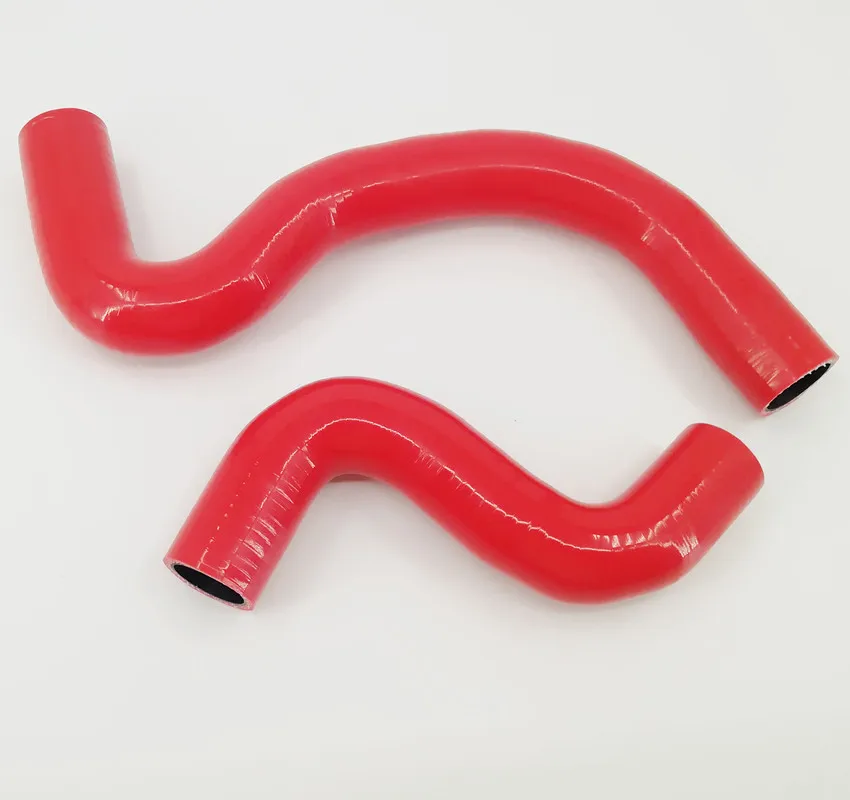 Fit SILICONE RADIATOR HOSE FOR PEUGEOT 206 1.6L MANUL TU5JP4 16V 1998-2007