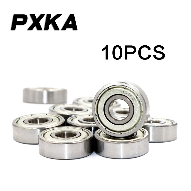 10pcs Miniature bearing 633 634 635 636 638-2Z ZZ