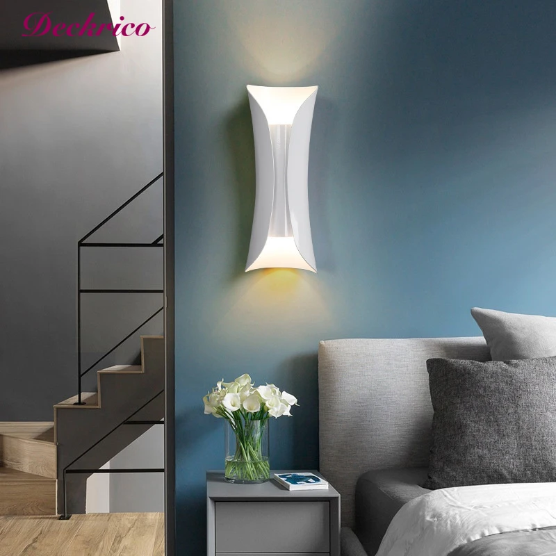 

Modern Interior Mirror With Light Indoor Bedside Lamp Bedtime Lighting Bedroom Staircase Wall Lamp Decorative Outdoor Sconces