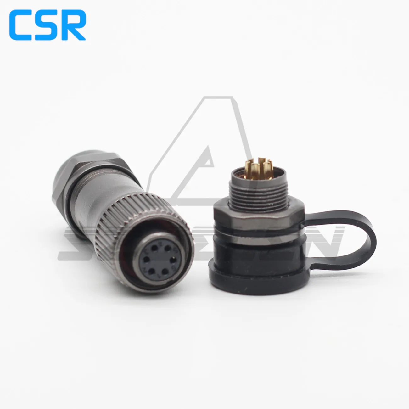 

ST12 Series 6pin Waterproof Wire Connector Plug Automotive Electrical Connector M12 Aviation Plug Connector Waterproof Ip67