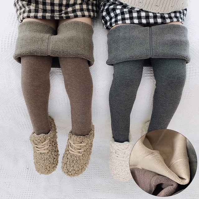 Fleece fashion leggings baby