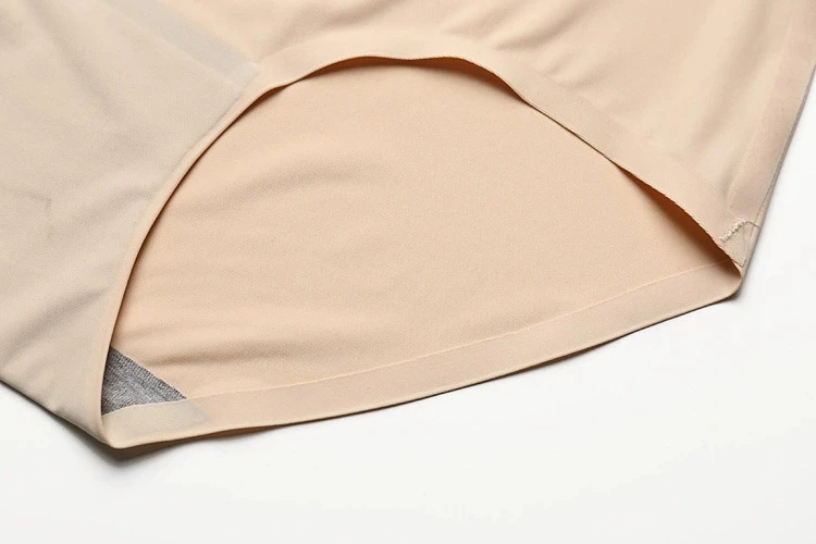 8PCS Women's Ice silk  underwear seamless sexy Panties  lingerie female comfortable sports briefs stretch large size  3XL 4XL