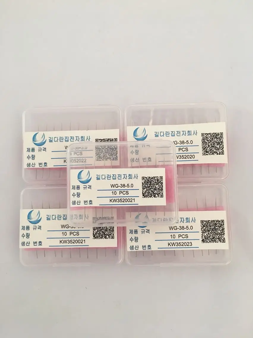 Good Quality and Fast Delivery A Box of 0.5 1 2 5 10 Micron Tungsten Steel Tip Probe Wafer Test Probe Wugang Probe