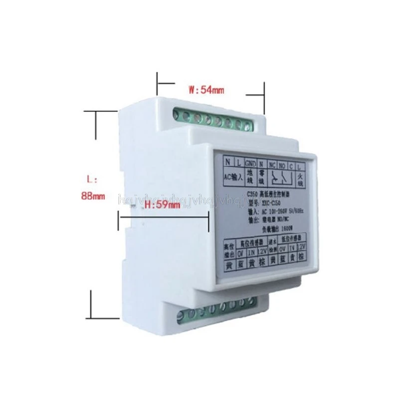 Imagem -06 - Alto e Baixo Controlador de Nível Líquido com Não Contato Sensor Módulo de Controle Automático Detector de Posição de Água Fluida N22 19