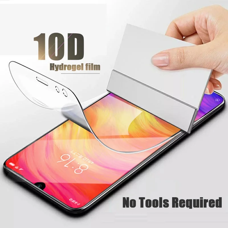 Full Cover Soft Hydrogel Screen Protector Film For Xiaomi Redmi Note 7 6 Pro 5 4 4X 6A Film For Redmi 6 5 Plus S2 Not Glass