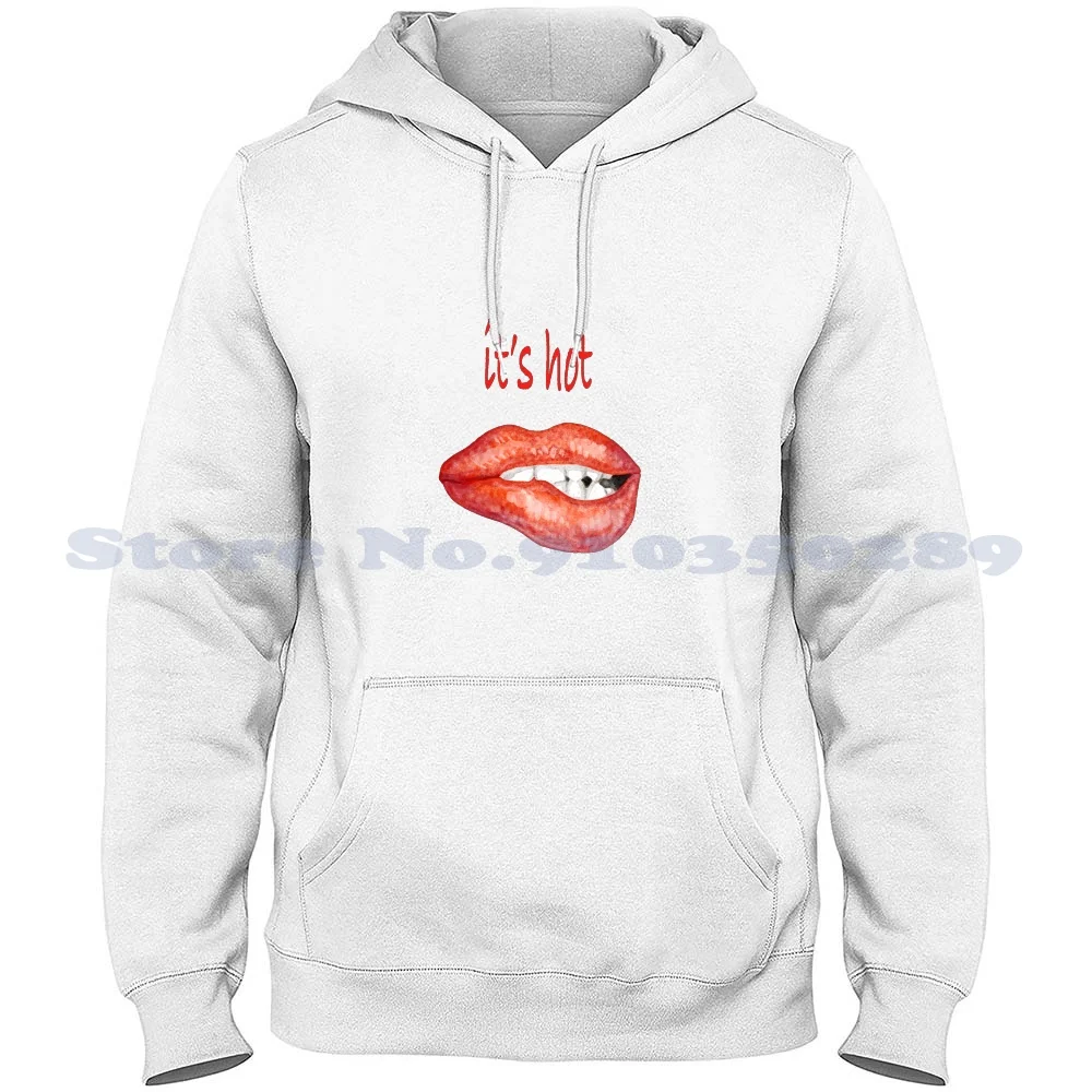 Copy Of Summer Lips 100% Cotton Hoodie T-Shirt Ascetic Extasy Gossip Girl Hot Chic Hot Lips Joy Summer Heat Casanova Womanizer