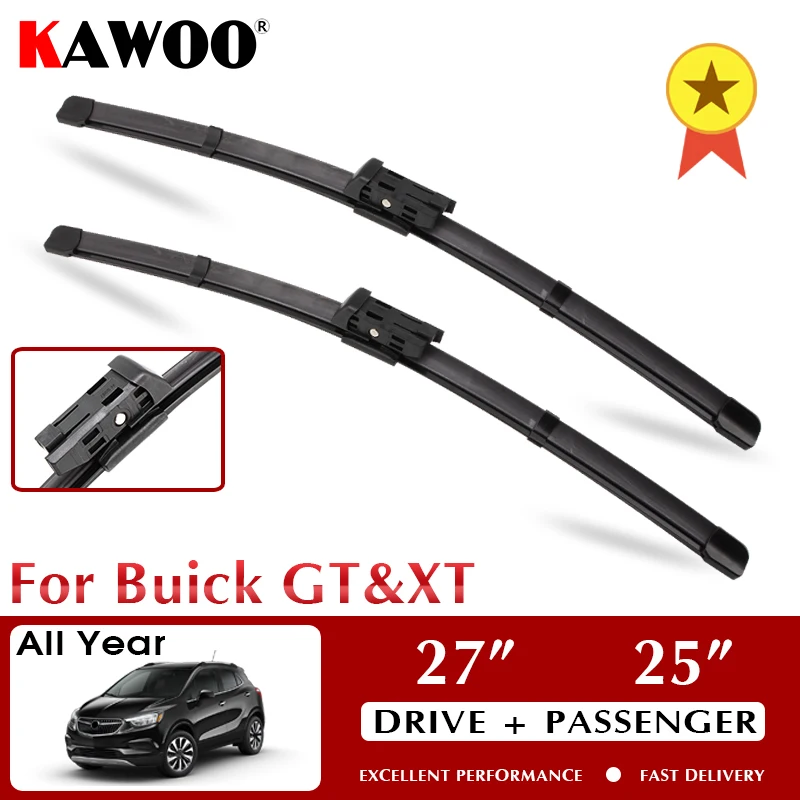 KAWOO Wiper Front Wiper Blade For Buick GT&XT All Year Windshield Windscreen Front Window 27