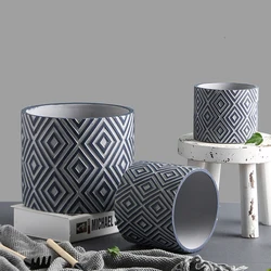 Cement doniczka silikonowe formy wyposażenia domu Gardensupplies doniczkowe DIY Pot formy duże doniczki silikonowe formy styl skandynawski