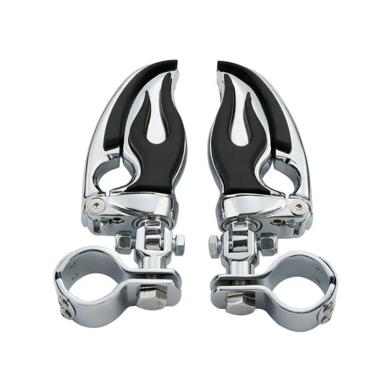 25mm 30mm 35mm Male Mount Engine Guard Footpegs Clamps For Harley Honda Yamaha Kawasaki VT1100 VTX1300 GL1800 Roadstar XV1700