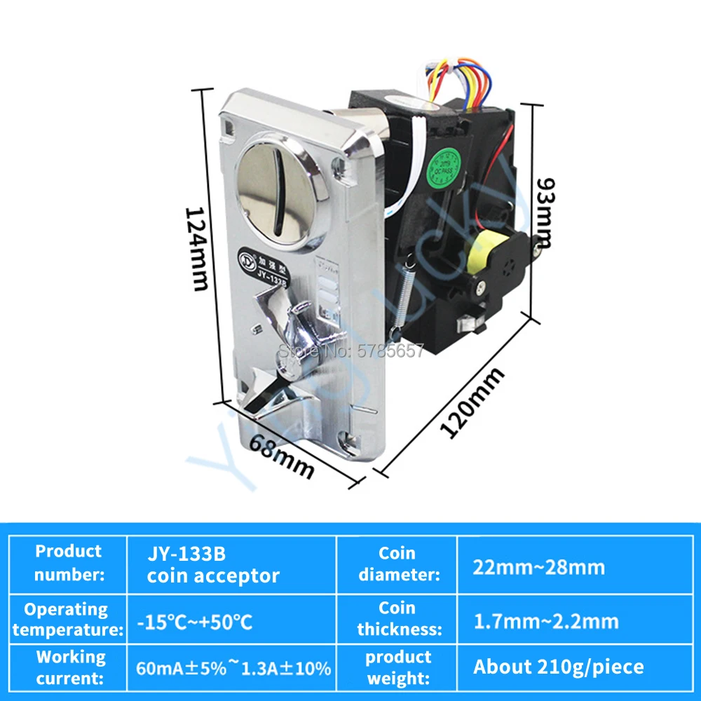 Electronic Token Coin Selector, Vending Machines, Arcade MAME Game Cabinets, CPU, Vending Machines, 1Pcs