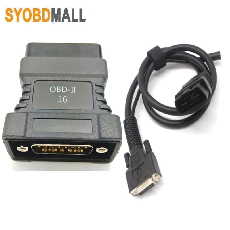 DB15 PIN OBD2 16PIN Adapter for Afka Detector Car Diagnostic Plug OBD OBD-II 16Pin Male DB 15Pin Female Extension Cable for Fcar