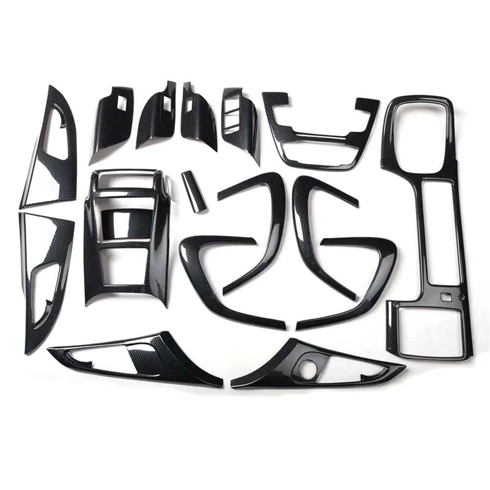 

19pcs/set Car Interior Trim Styling For Buick Regal 2009-2013 Left Hand Drive Window Door Armrest Gear Shift Cover Stickers